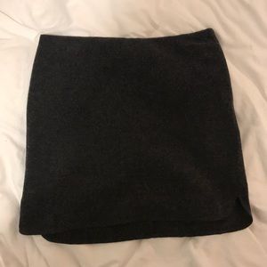 Madewell skirt gray